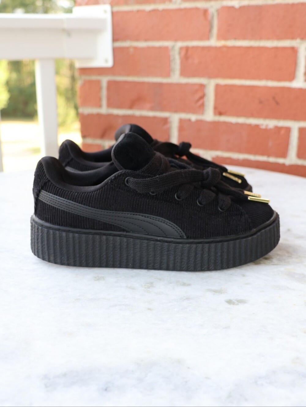FENTY x PUMA Creeper Phatty Corduroy "Triple Black"